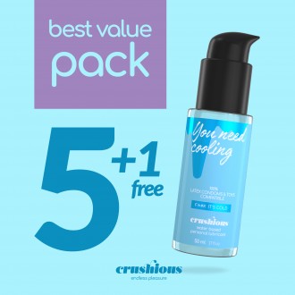 PACK OF 5 CRUSHIOUS ES